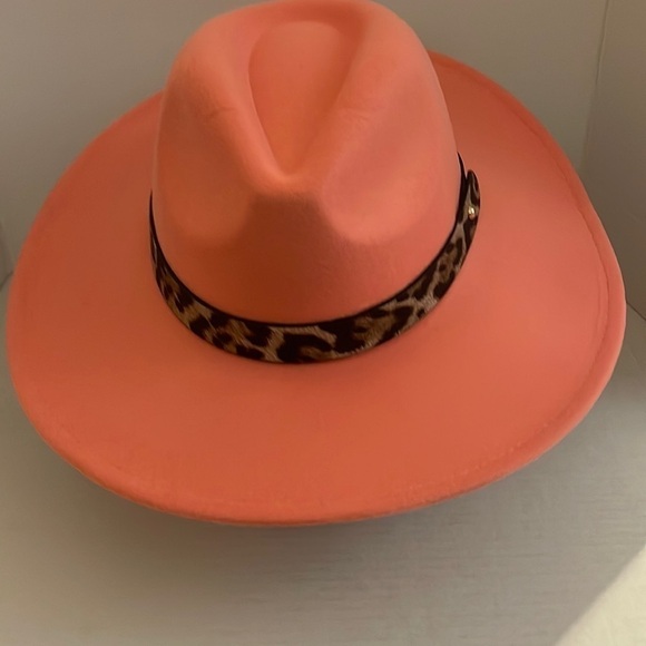 Orange Fendora Hat NEW - Picture 10 of 11